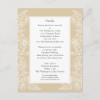Detalhes de Casamento Floral Branco Elegante