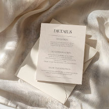 Detalhes de Casamento Minimalista Café Suave