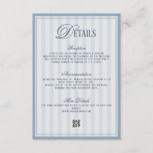 Detalhes de Casamento Old Money Azul Empoeirado