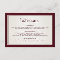 Detalhes de Luxo Burgundy Modernos com Dinheiro An