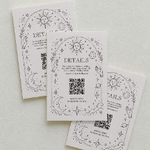 Detalhes do Casamento Celestial Vintage Código Qr