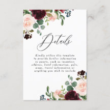 Detalhes do Casamento com Rosa de Vinho Tinto Borg