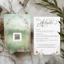Detalhes do Casamento da Floresta Whimsical em Árv