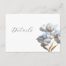 Detalhes do Casamento da Lírio Estilizado em 3D