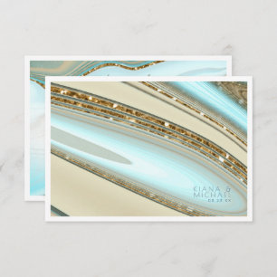 Cartão De Informações Detalhes do casamento da Strata abstrato, ID903