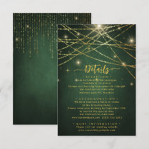 Detalhes do Casamento das Luzes de Corda de Espuma