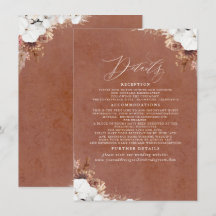Detalhes do Casamento de Boho Exótico Elegante