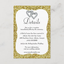 Detalhes do Casamento de Corações com Diamante Dou