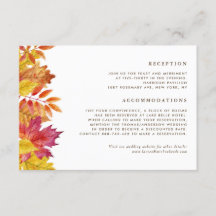 Detalhes do Casamento de outono de Garland Garland