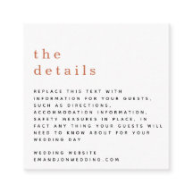 Detalhes do Casamento de Terracotta com Tipografia