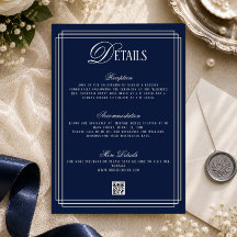 Detalhes do Casamento Dinheiro Antigo Azul Escuro