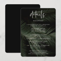 Detalhes do Casamento dos Tropics Moody