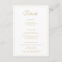 Detalhes do Casamento Dourado Escuro da Era Regênc