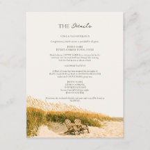 Detalhes do Casamento Dune Chairs Sea Oats Emerald