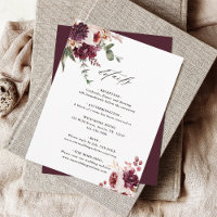 Detalhes do Casamento Floral de Autumn Romance Wat