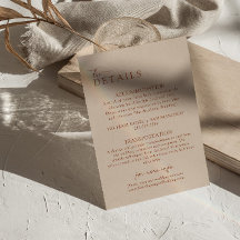 Detalhes do Casamento Moderno Boho Terracotta