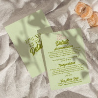 Detalhes do Casamento Moderno Divertido Retro Funk