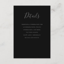 Detalhes do Casamento Negro da Cinza de Tipografia