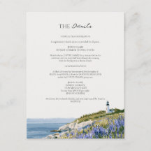 Detalhes do Casamento no Farol Lupine na Costa do 