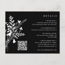 Detalhes do Casamento Preto do Buquê de Flores Bra