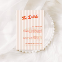 Detalhes do Casamento Retroativo com Pêssego e Tan