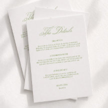 Detalhes do Casamento Simples Verde Código de Vest