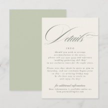 Detalhes do Casamento Verde Pistache