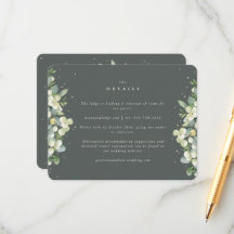 Detalhes do Casamento Verdes de Snowberry+Eucalypt