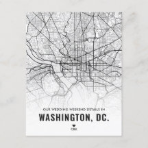 Detalhes do Fim de Semana do Casamento em Washingt