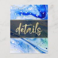 Detalhes do mármore azul com barra de tinta azul e