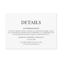 Detalhes Simples de Casamento Preto e Branco