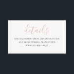 Cartão De Informações Detalhes simples do script rosa. Site de casamento<br><div class="desc">Simples detalhes de casamento de guião rosa-rosa. Entre em contato comigo se precisar de itens adicionais.</div>