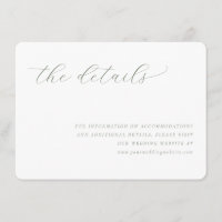 Detalhes Sofisticados de Casamento Minimalista em