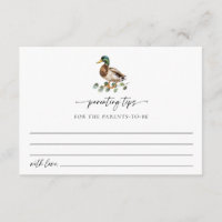 Dicas de Parentalidade do Pato Rustic Mallard