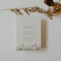 Direções de Casamento de Flor Selvagem Multicolori
