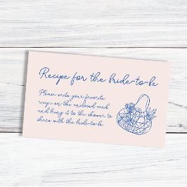 Cartão De Informações Do Mercado, Receita De Chá de panela Desenhada