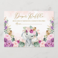Doce Fralda de Elefante Tropical Raffle