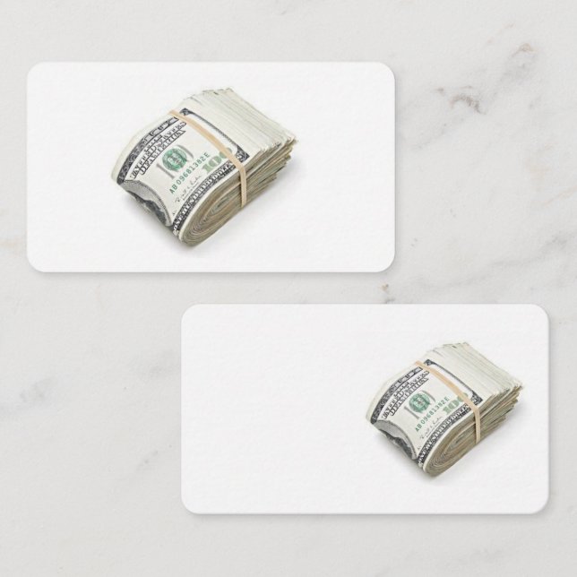 Cartão De Informações Dollars (Frente/Verso)