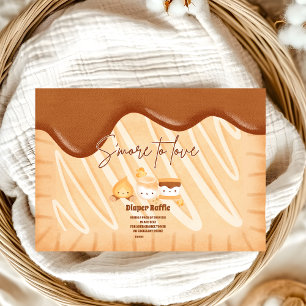 Cartão De Informações É mais para amar o Kawaii Diapper Raffle