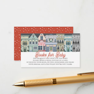 Cartão De Informações É Necessário Um Livro De Bebês De Férias Da Vila