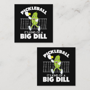 Cartão De Informações É uma Grande Coisa - Remo de Pickleball Engraçado