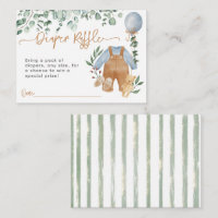 Ecalyptus verde espera Fralda Chá de fraldas