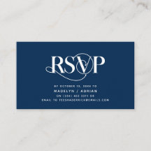 Elegância Clássica, Script Azul Marinho, resposta 