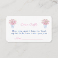 Elegante Chá Ginger Jar Fralda Raffle