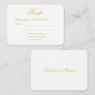 Cartão De Informações Elegante Ilha Cítrica Amarelo Casamento RSVP