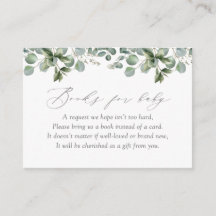 Elegante Verde Eucalyptus Livros para Bebê