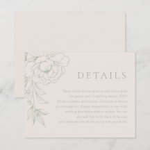Elegantes Detalhes de Casamento Floral Vintage Ver