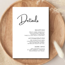 Elegantes e Modernos Detalhes de Casamento Preto e