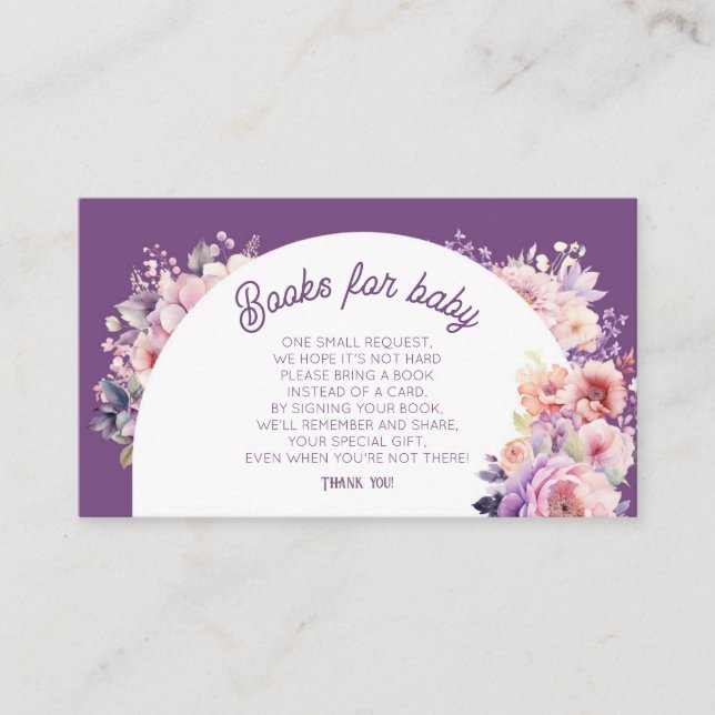 Cartão De Informações Enamorarse Livros para bebê bilhete  (Frente)