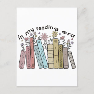 Cartão De Informações Engraçado Citação Do Leitor De Livros Em Minha Era